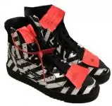 chaussure hi top blazer off white zebra